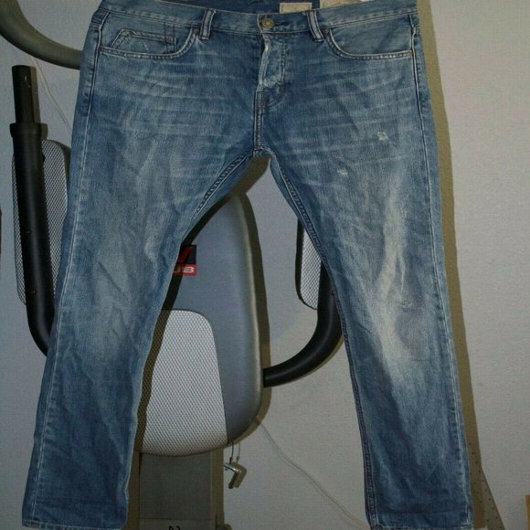 Mens All Saints Blythe Cigarette Skinny Fit jean